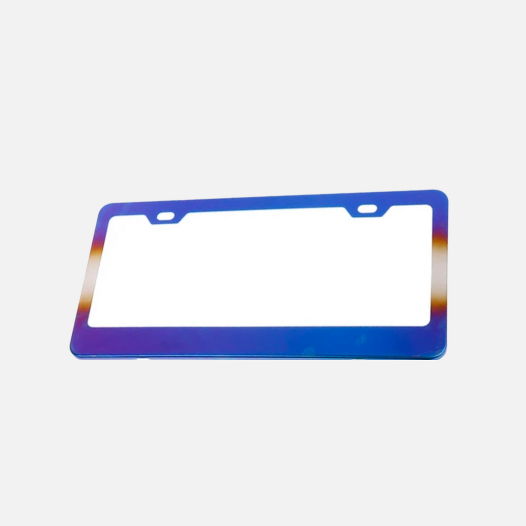 License plate frame/ stainless steel