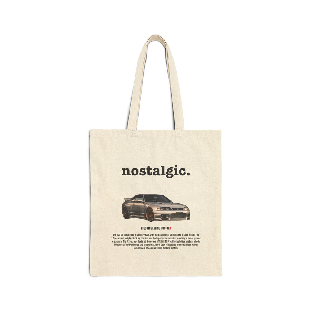 R33 GTR TOTE BAG