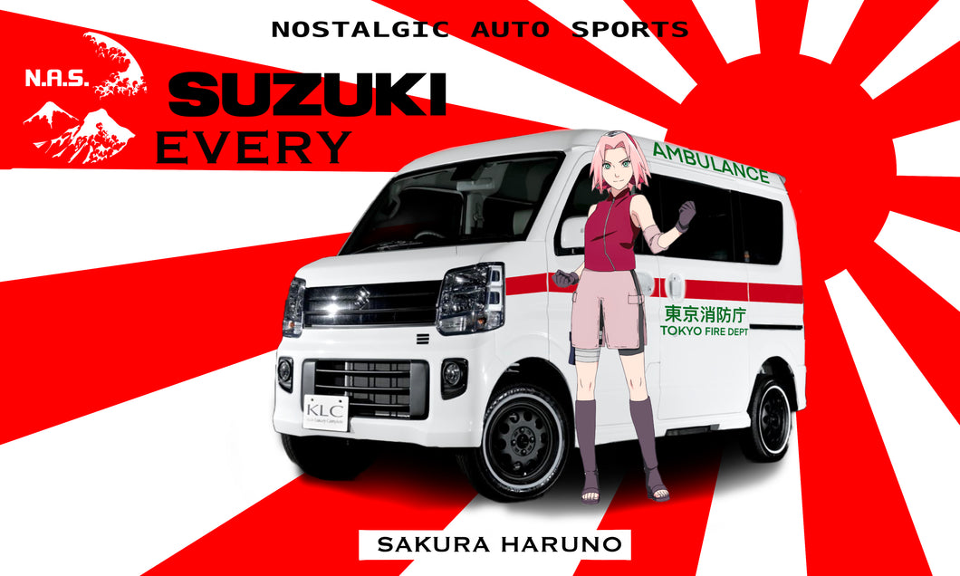 Flag / Sakura Suzuki Every / Ambulance