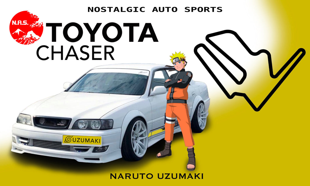 Flag / Naruto Toyota Chaser JZX100