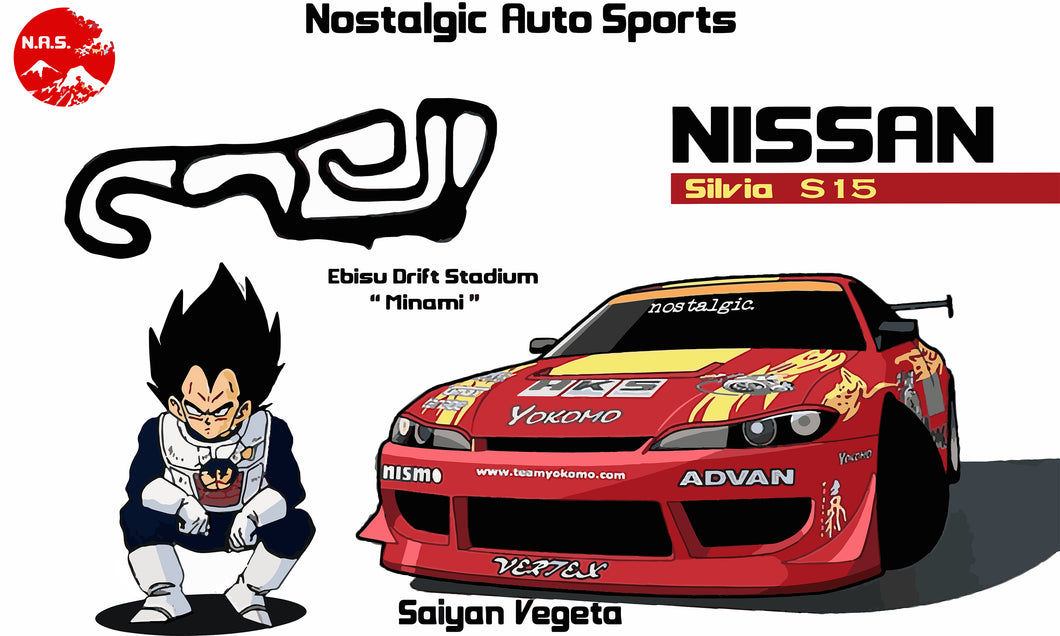 Flag / Vegeta Nissan Silvia S15