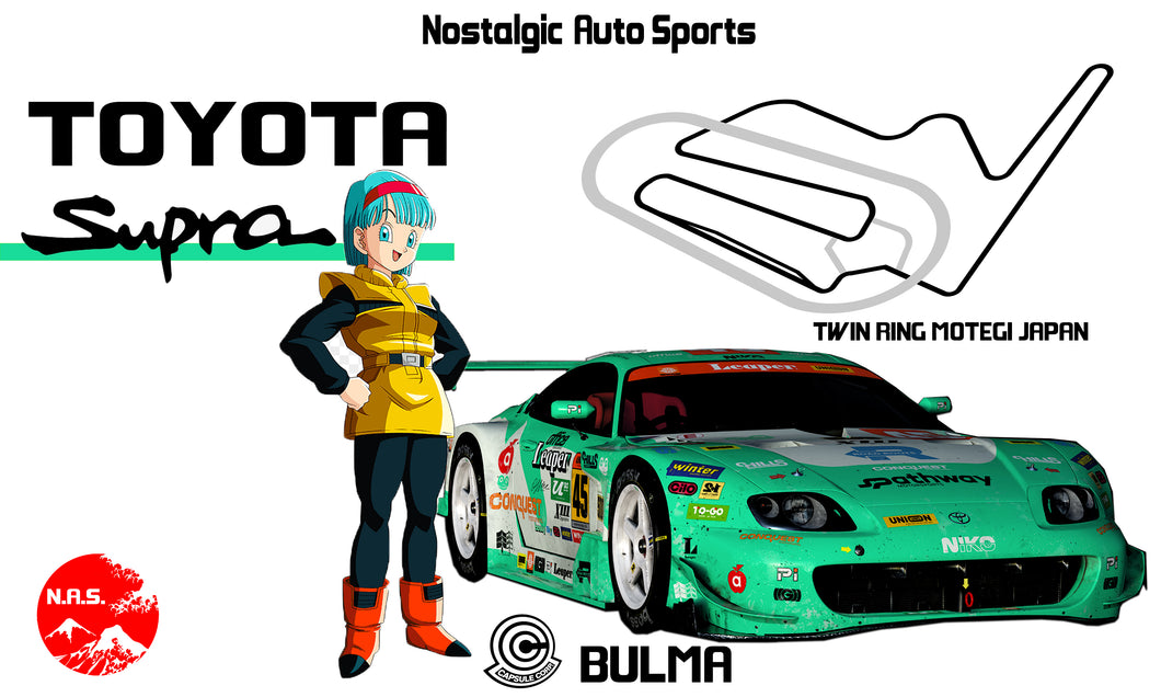 Flag / Bulma Toyota Supra Mk4