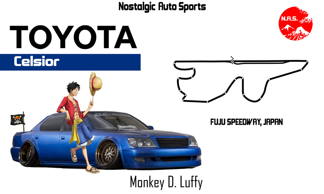 Flag / Luffy Toyota Celsior